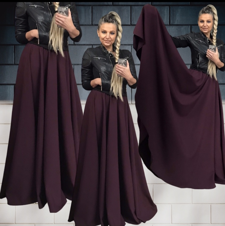 Dlouhá sukně - maxi sukně BOROS SK-L-VIO1